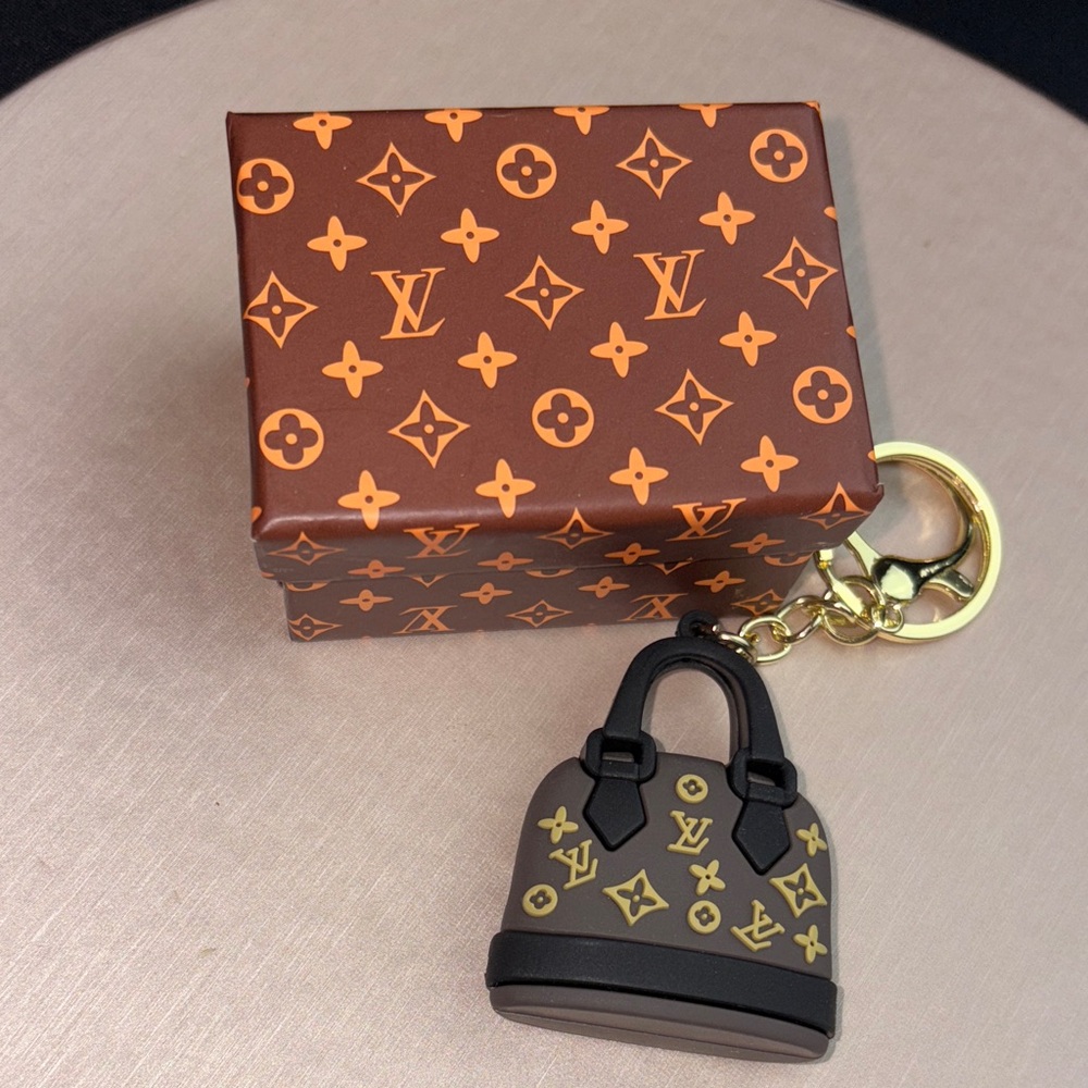 Elegant Monogram Key Holder with Gold Accents ID # 39